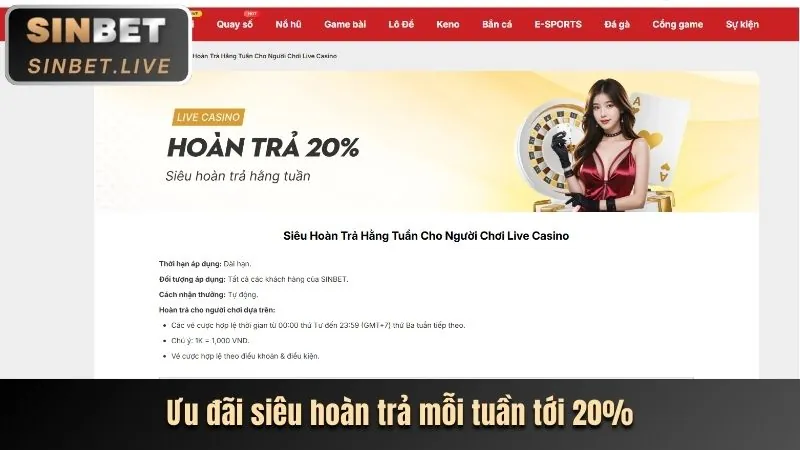 Thưởng nạp lại hàng ngày/tuần